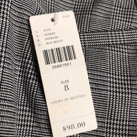 Anthropologie  the essential flare plaid pants. - Picture 7 of 9